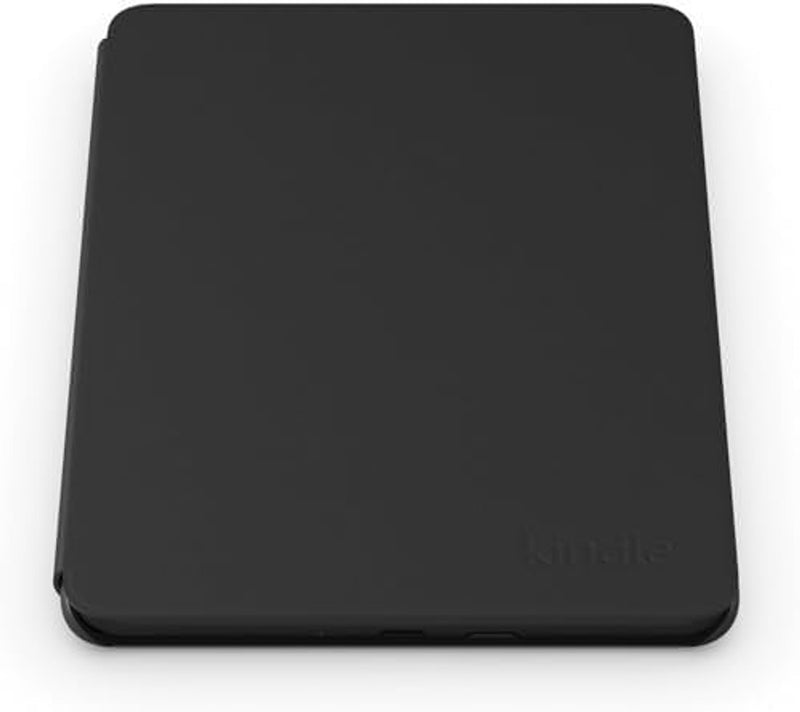 Kindle Colorsoft Essentials Bundle including Kindle Colorsoft (16 GB) – With color display - Black, Plant-Based Leather Cover-Black and Power Adapter