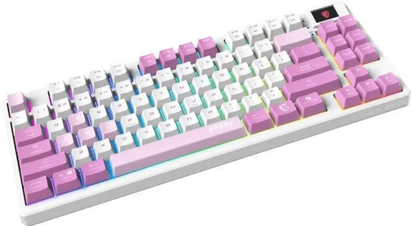 MSI Forge GK600 TKL Wireless VIOLET Gaming Keyboard