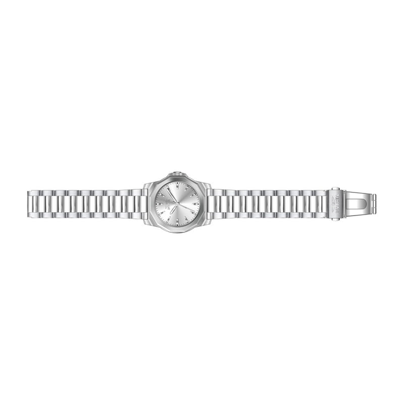Invicta Speedway Reloj de cuarzo para hombre con correa de acero inoxidable y cierre de botón plegable