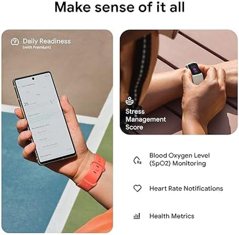 Amazon Fitbit Charge 6 Fitness Tracker with Google Apps