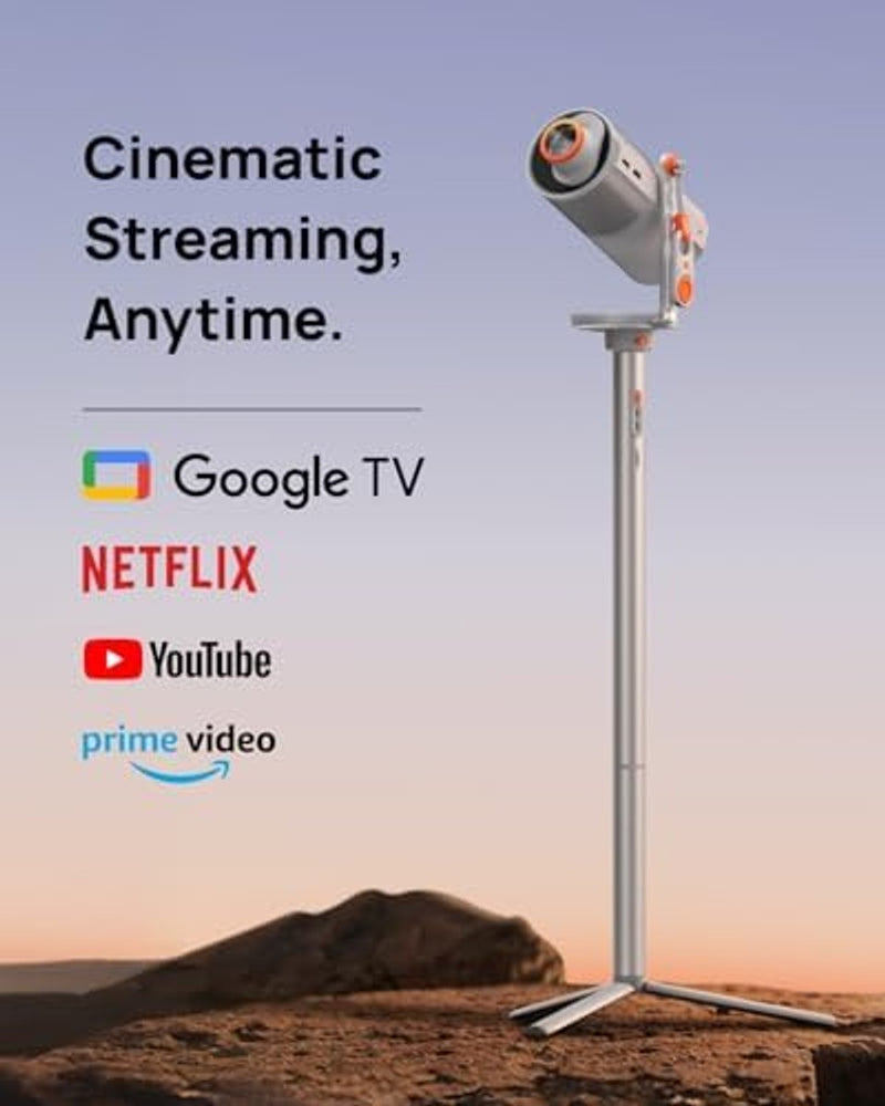 XGIMI MoGo 4 Portable Projector with PowerBase Stand