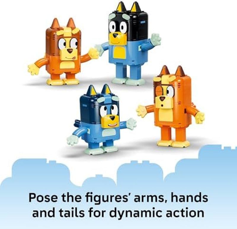 LEGO Bluey Brick-Built Bluey Family - Building Toy