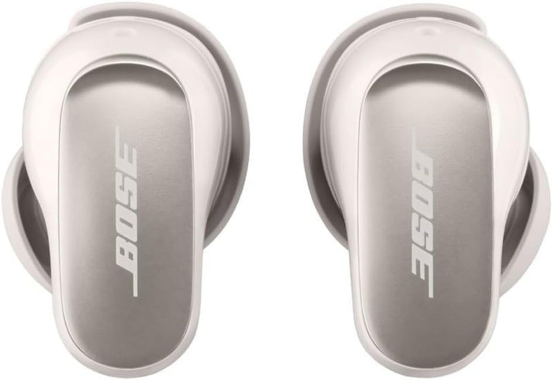 Bose QuietComfort Ultra Bluetooth Earbuds, Wireless Earbuds with Spatial Audio and World-Class Active Noise Cancellation, Deep Bass, Up to 6 Hours of Playtime, White Smoke