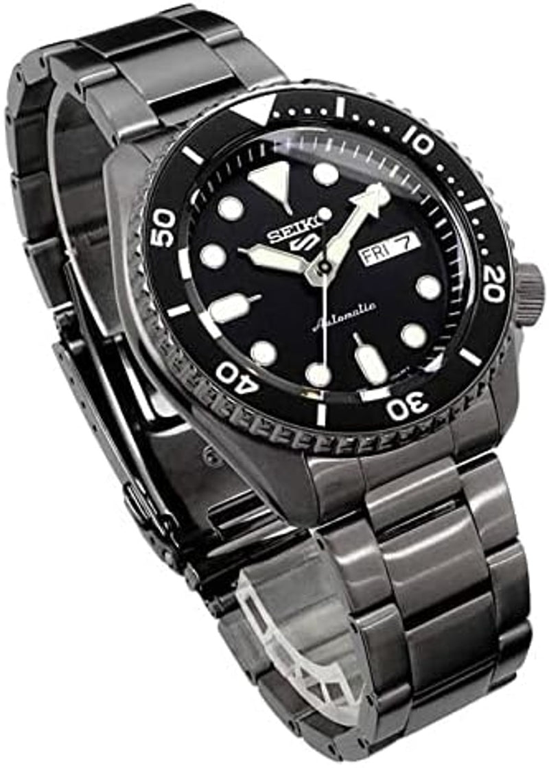 Ofertazaq, SEIKO Automatic Watch for Men - 5 Sports - Day/Date Calendar