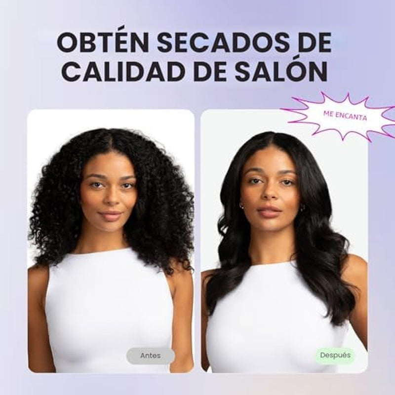 Wavytalk Versión Actualizada Cepillo Térmico, Cepillo Redondo Térmico Express de 1.5 Pulgadas con Iones Negativos Crea Secados de Calidad de Salón, Reducción de Frizz Iónico Hace el Cabello Más