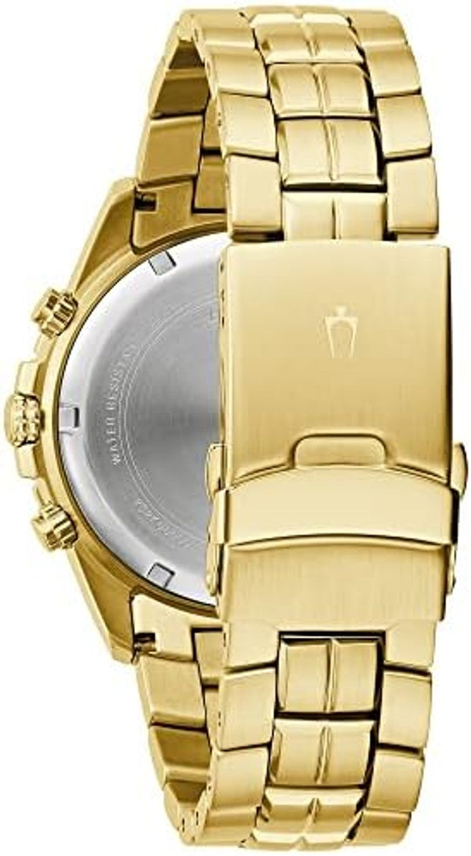 Ofertaza, Bulova Men's Marine Star Gold Chronograph Stainless