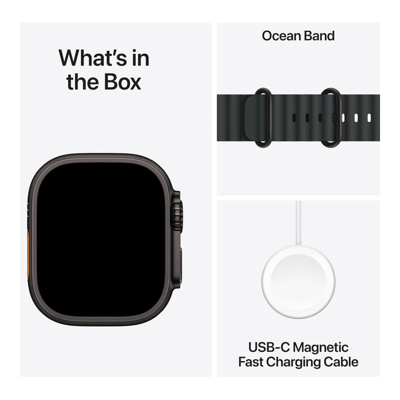 Apple Watch Ultra 3 (GPS + Cellular) - Titanio Negro