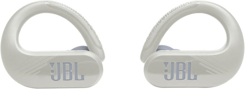 JBL Endurance Peak 3 - Dust and Water Proof (IP68) True Wireless Active Earbuds, JBL Pure Bass Sound, Up to 50 Total Hours of Playback with Speed Charge, Ambient Aware & Talk Thru (White)