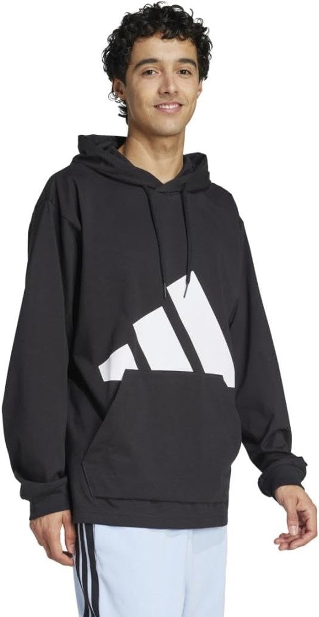 Adidas Men's Essentials Big Logo Single Jersey Hoodie