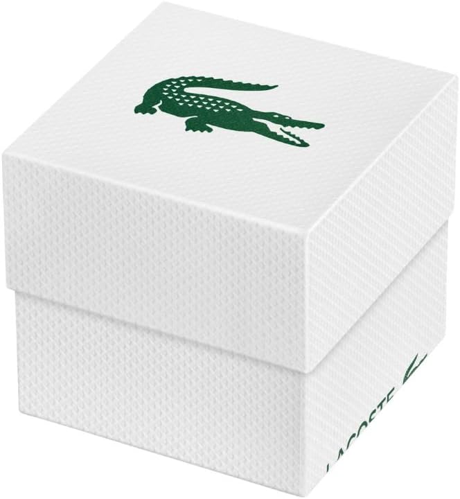 Reloj Lacoste 12.12 Cronógrafo - Correa de Silicona 42mm (Negro)