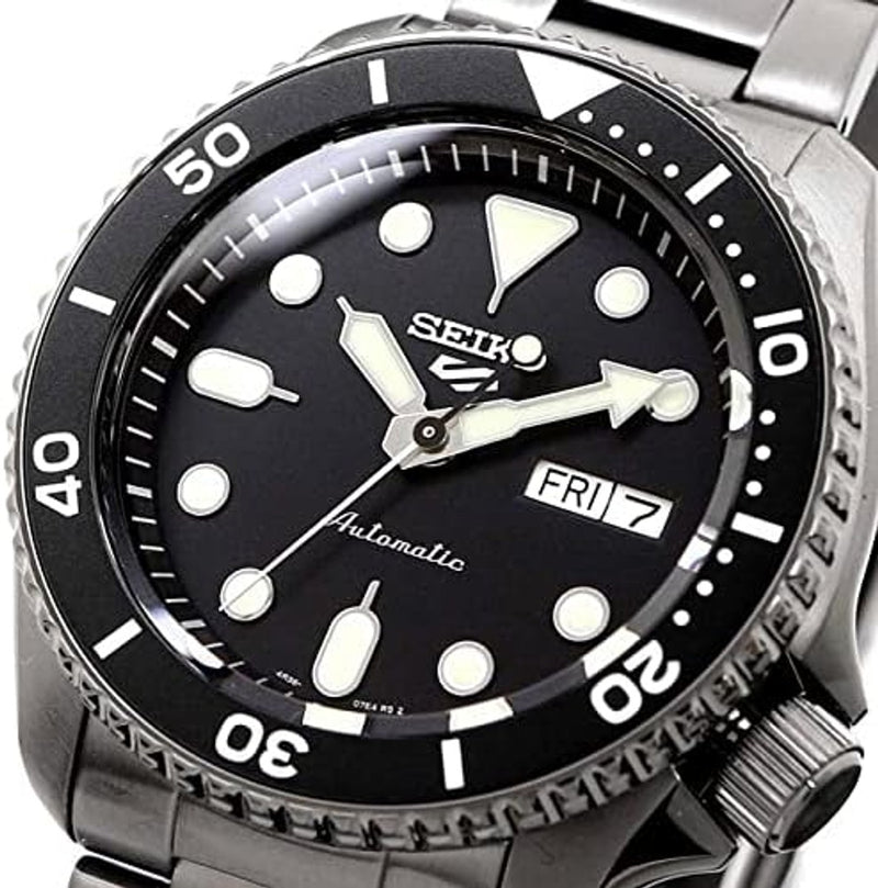 Ofertazaq, SEIKO Automatic Watch for Men - 5 Sports - Day/Date Calendar