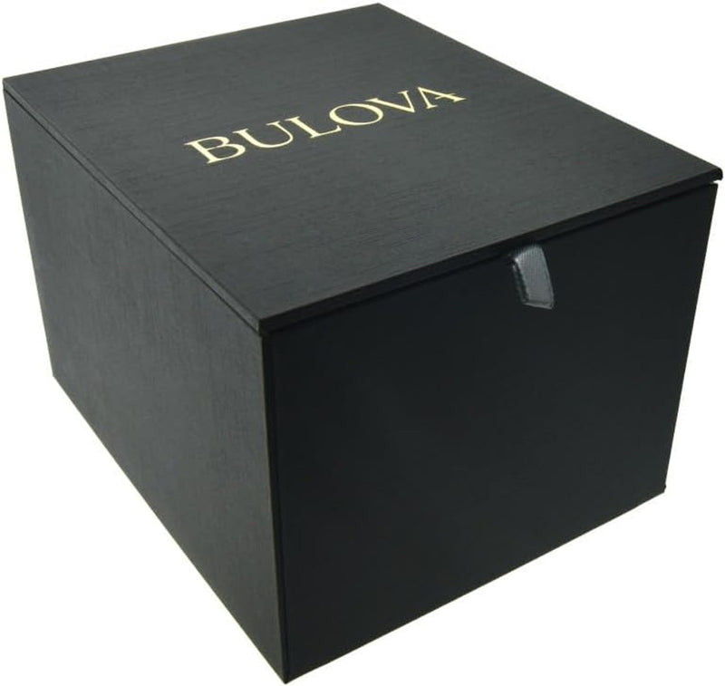 Bulova Men's Icon High Performance Quartz Chronograph Black Stainless