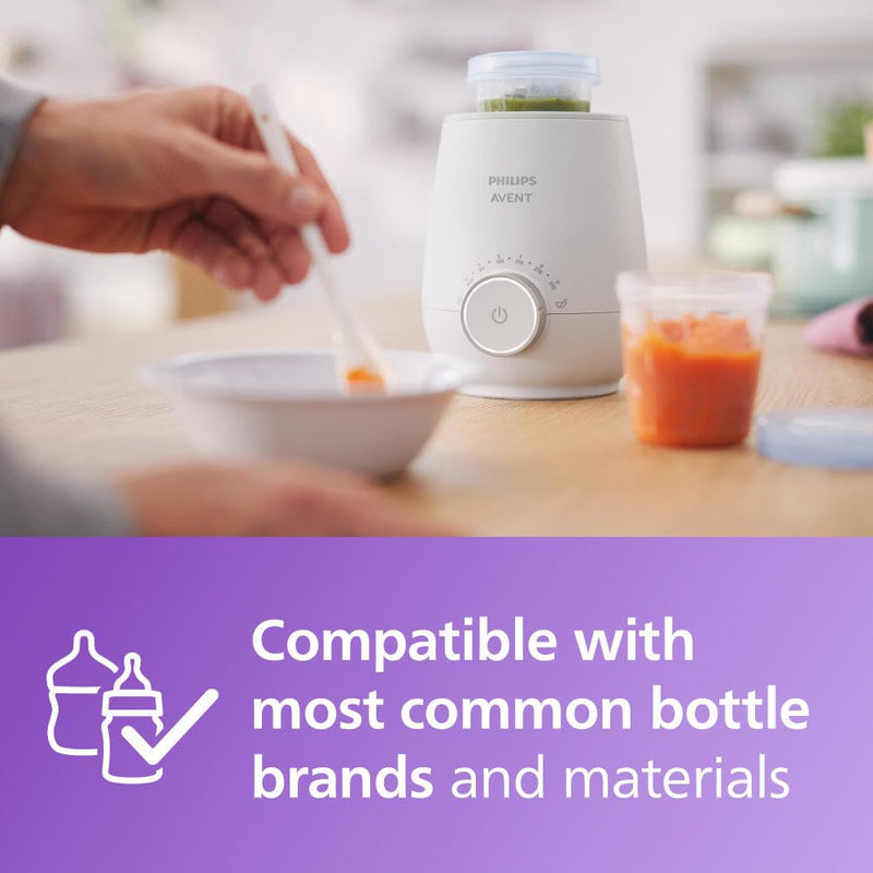 Philips Avent Premium Calientabiberones Rápido con Control de Temperatura