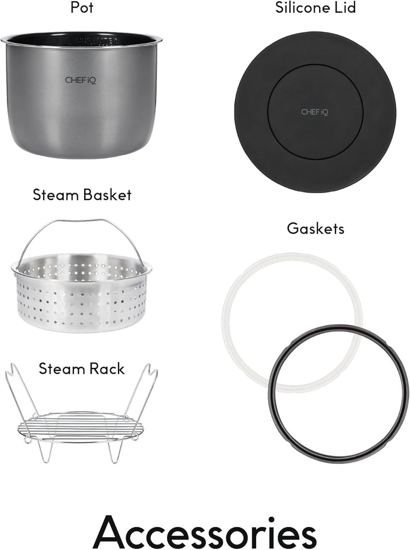 CHEF iQ Smart Pressure Cooker with WiFi and Built-in Scale