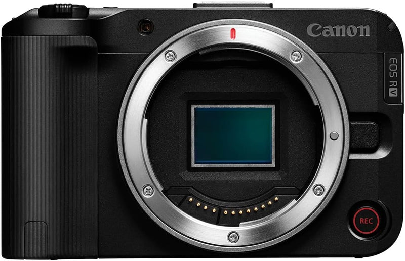 Canon EOS R50 V Mirrorless Camera with RF-S14-30mm F4-6.3 is STM PZ Lens, APS-C Sensor, 24.2 Megapixels, Ultra-Wide Zoom, Fast Autofocus, Vlogging and Live Streaming Kit for Content Creators, Black