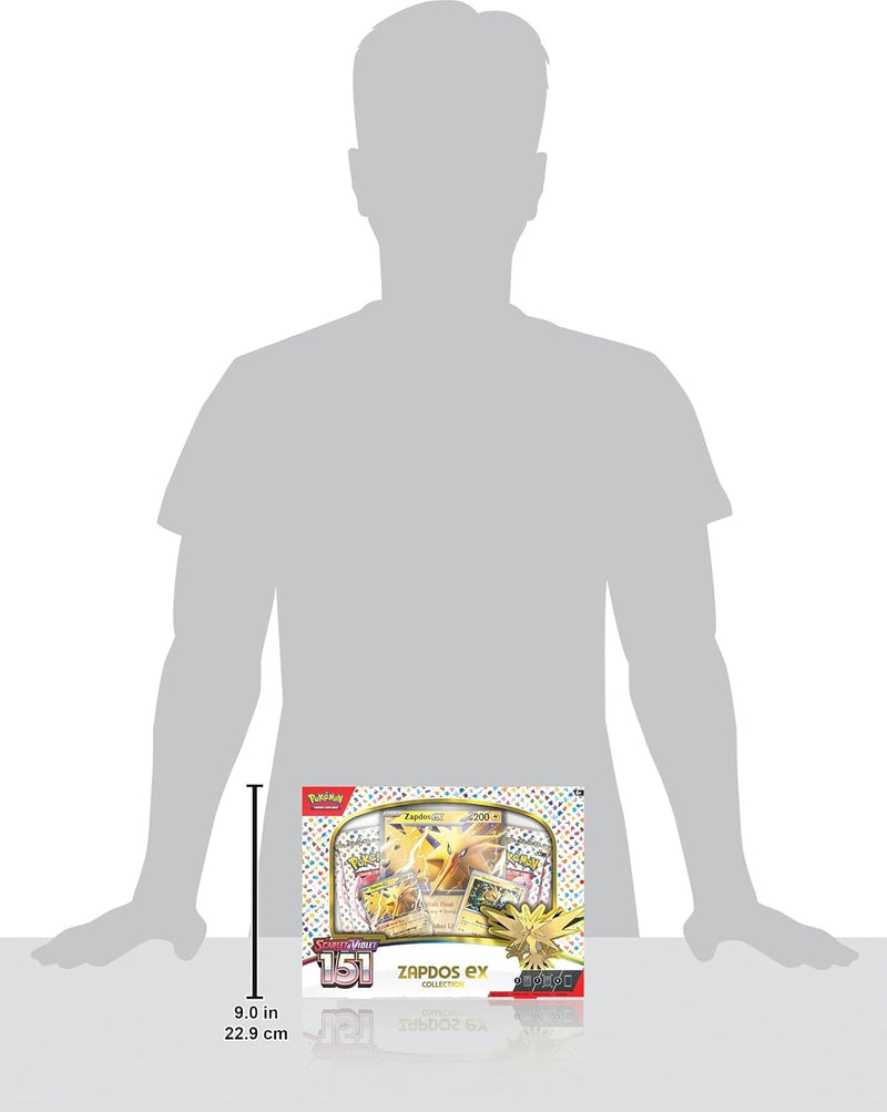 Pokemon TCG Escarlata y Violeta 3.5 Pokemon 151 Caja Zapdos Ex