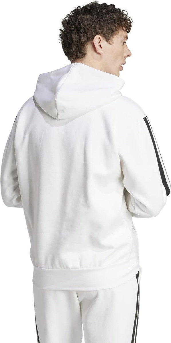Adidas Men's Essentials 3-Stripes Fleece Hoodie