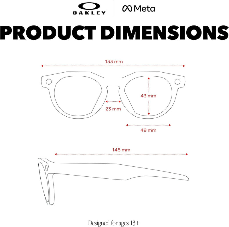 Meta Oakley HSTN, Warm Grey