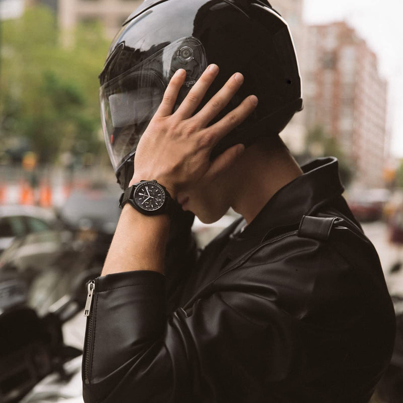 Bulova Archive Lunar Pilot Cronógrafo Negro con Correa NATO 98A186