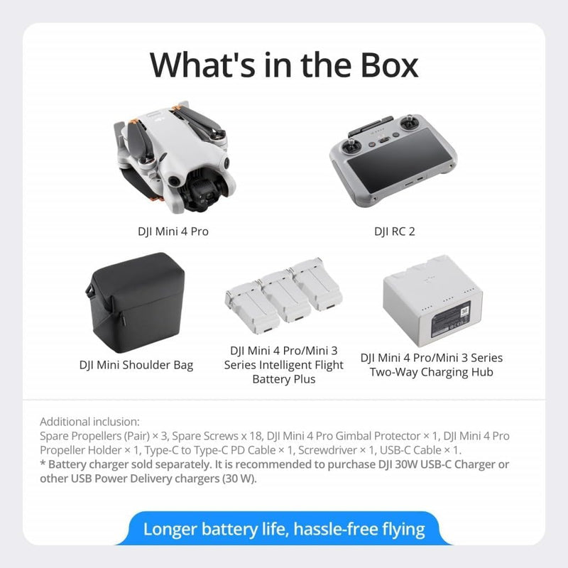 DJI Mini 4 Pro Fly More Combo Plus (DJI RC 2)