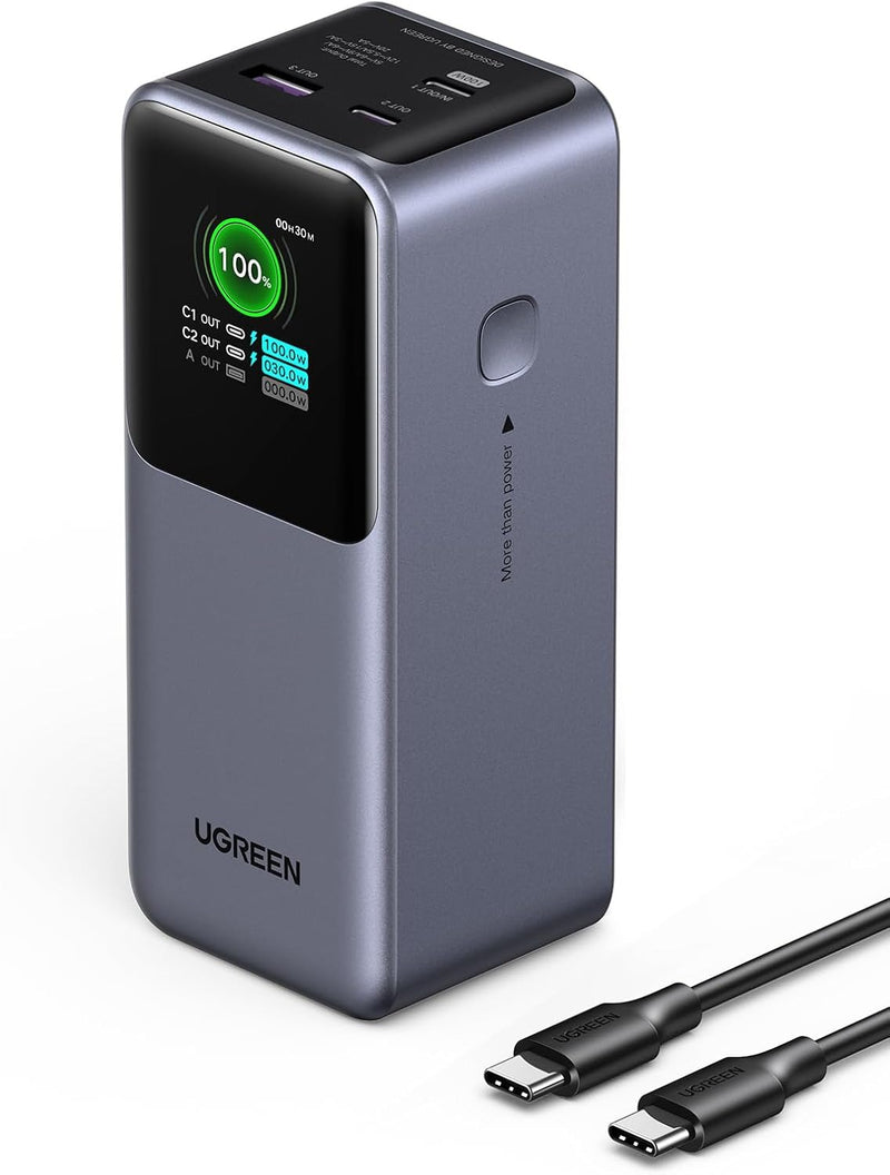 UGREEN Nexode 20000mAh 130W Portable PD Power Bank for MacBook Pro 16