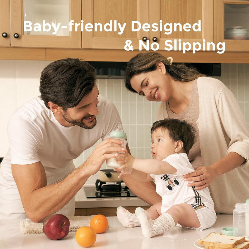 Momcozy Natural Biberones de Boca Ancha Libres de BPA