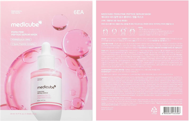 OFERTA POR TIEMPO LIMITADO 💗✨ Devuélvele glow e hidratación a tu piel con medicube PDRN Pink Peptide Mask