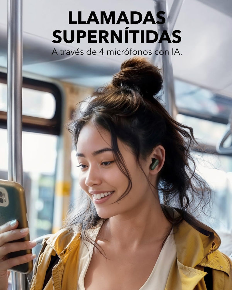 Soundcore P30i by Anker Noise Cancelling Earbuds, Hands-Free Viewing