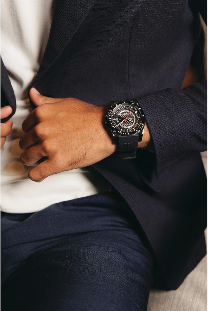 Bulova Men's Icon High Performance Quartz Chronograph Black Stainless