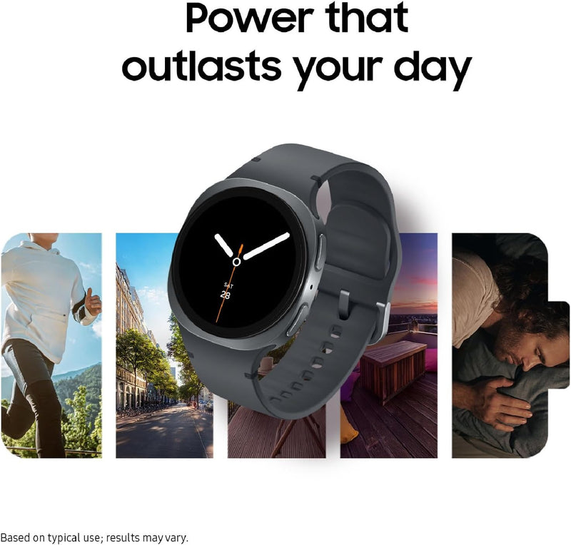 Samsung Galaxy Watch 8 (2025), Graphite, 40mm, Bluetooth Smartwatch