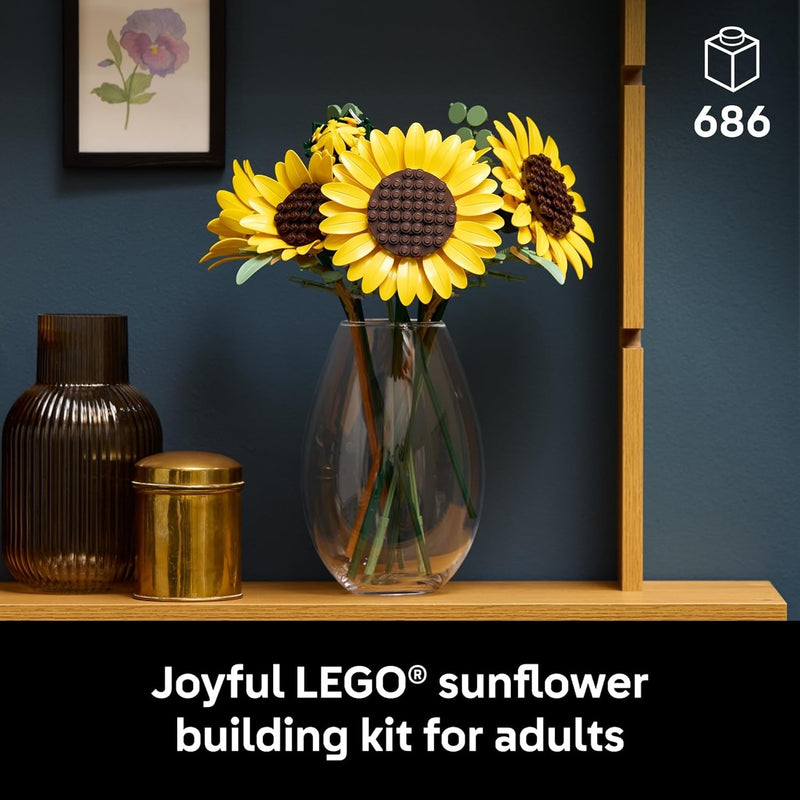 LEGO Botanicals Sunflower Bouquet Building Set