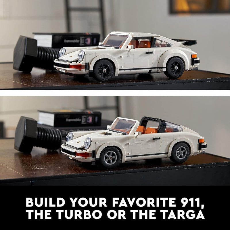 LEGO Icons Porsche 911 10295 Building Set, Collectible Turbo