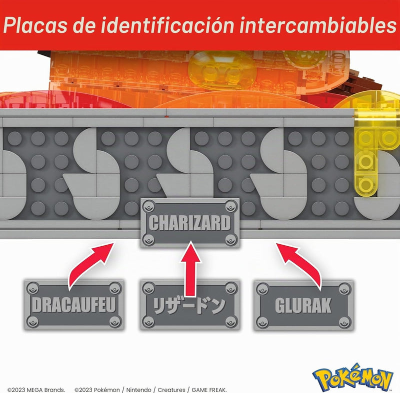 MEGA Pokémon Building Toys Set Motion Charizard