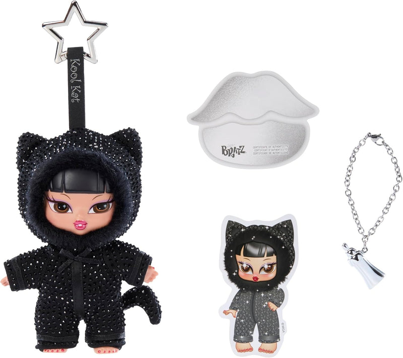 Bratziez Bling Seriez 25th Anniversary Plush Blind Box with Charm Clip and Accessory, Collectible Characters