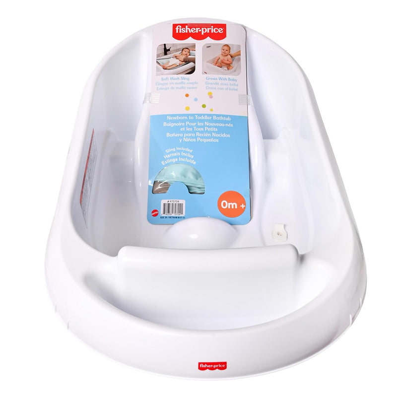 Fisher-Price 3 en 1 Grow with Baby Bañera para Bebé con Hamaca de Soporte