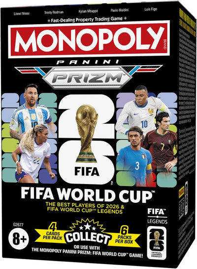 Ofertaza, Monopoly Panini Prizm: FIFA World Cup Trading Cards Booster Box