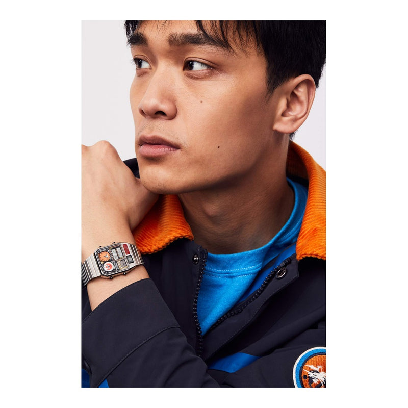 Reloj de Cuarzo Citizen Star Wars ANI-Digi para Hombre, Analógico-Digital con Indicador de Temperatura y Alarma