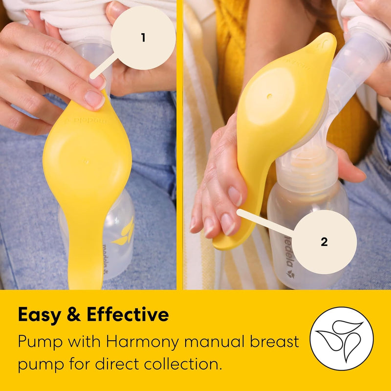 Medela Harmony Extractor de Leche Manual con Kit de Calostro 4 en 1