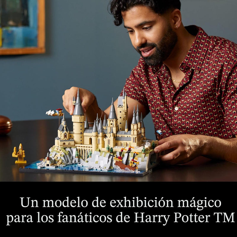 LEGO Harry Potter Hogwarts Castle and Grounds 76419 - Juego de construcción, idea de regalo