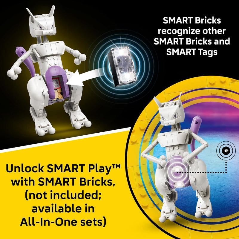 Pre venta, LEGO Pokémon SMART Play: Mewtwo's Lab Break 72163