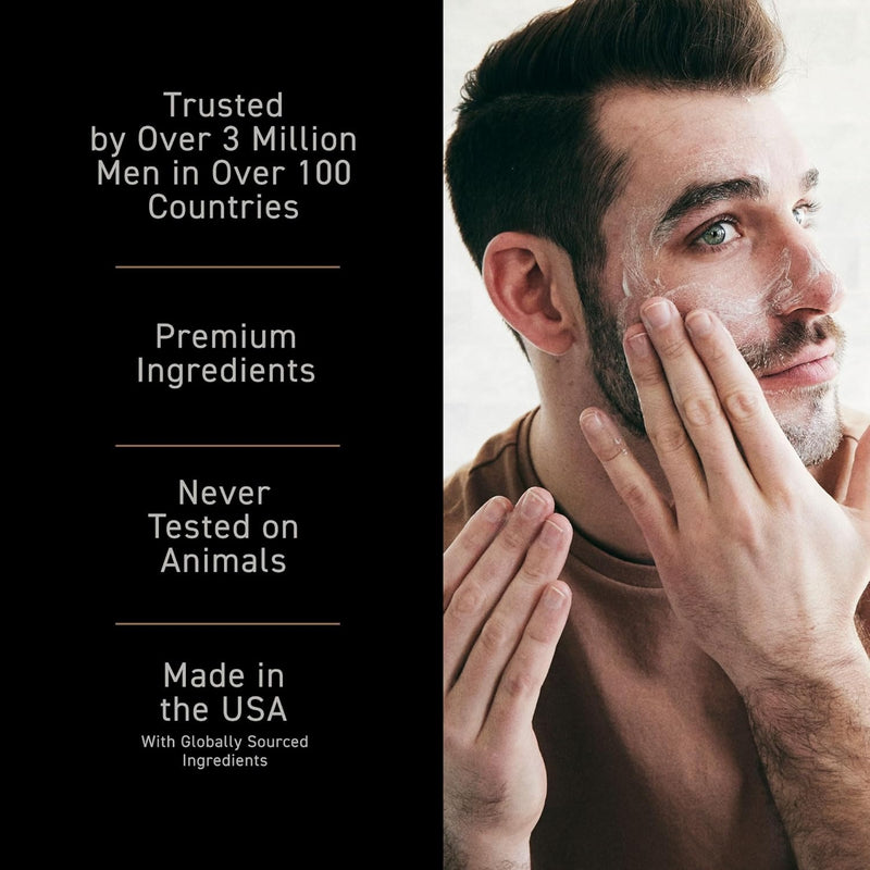 Crema revitalizadora antienvejecimiento Brickell Men's para hombres, crema de noche antiarrugas natural y orgánica para la cara para reducir líneas finas y arrugas, 2 onzas, sin fragancia