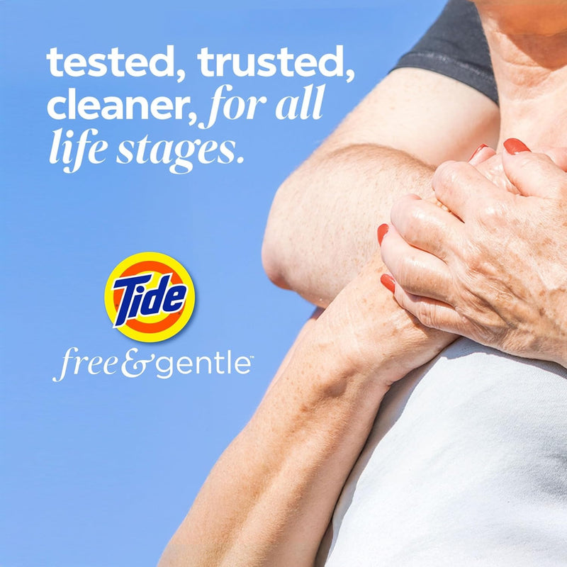 Tide PODS Free & Gentle Laundry Detergent Soap Pacs, 112 Count
