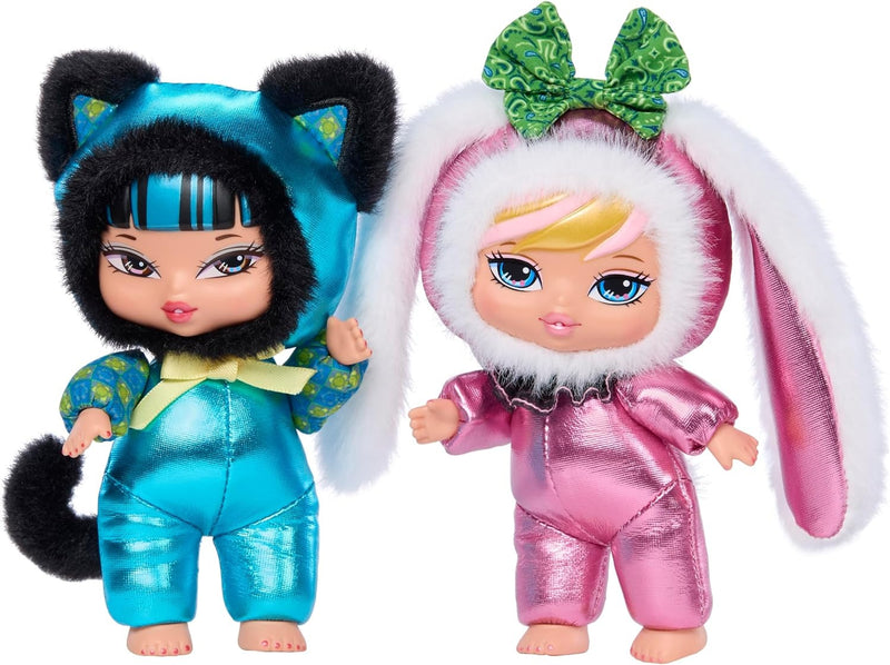 Bratziez Tokyo a Go-Go Seriez Plush Blind Box with Charm Clip and Accessory, Collectible Characters