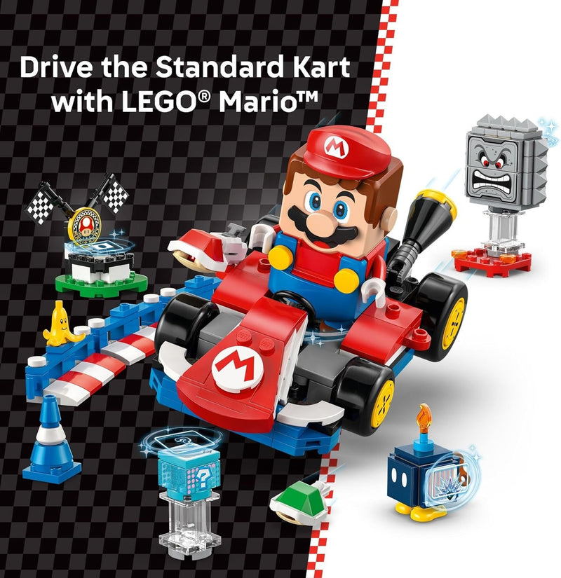 LEGO Super Mario: Mario Kart – Interactive Mario & Standard Kart Building Toy