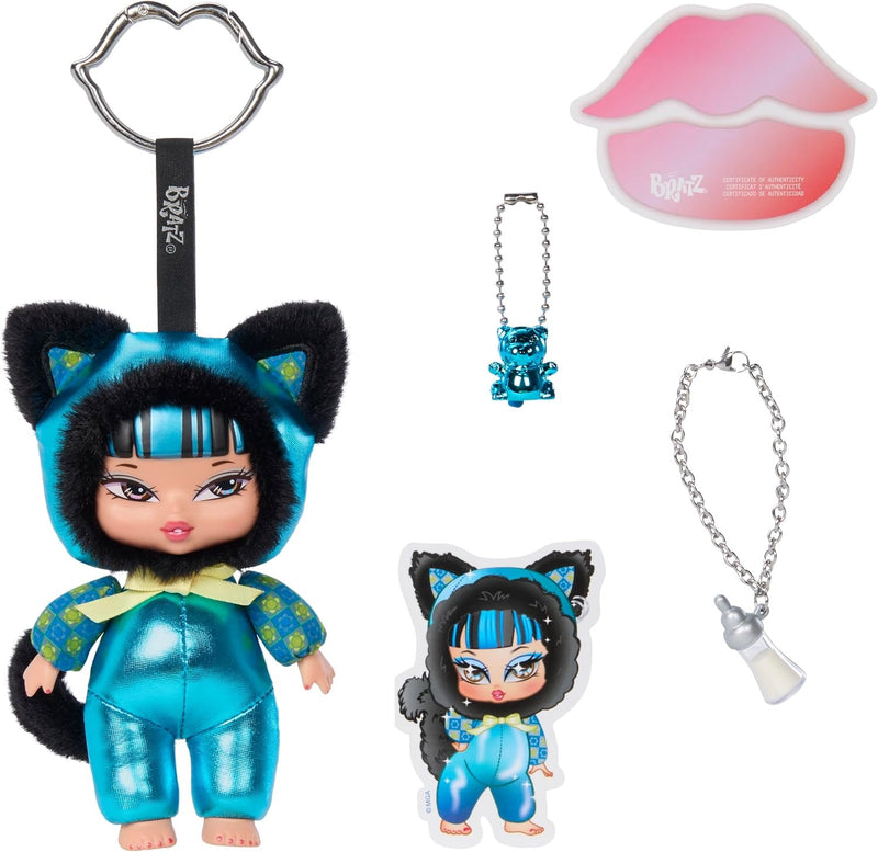 Bratziez Tokyo a Go-Go Seriez Plush Blind Box with Charm Clip and Accessory, Collectible Characters