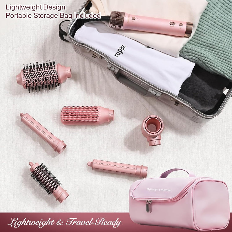 StyleVibe Mythsight StyleVibe Dual Voltage 6-in-1 Air Styler, Auto Wrap Curls (L/R)