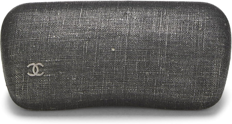 CHANEL Pre-loved Silver Metal Round Sunglasses 71138, Silver