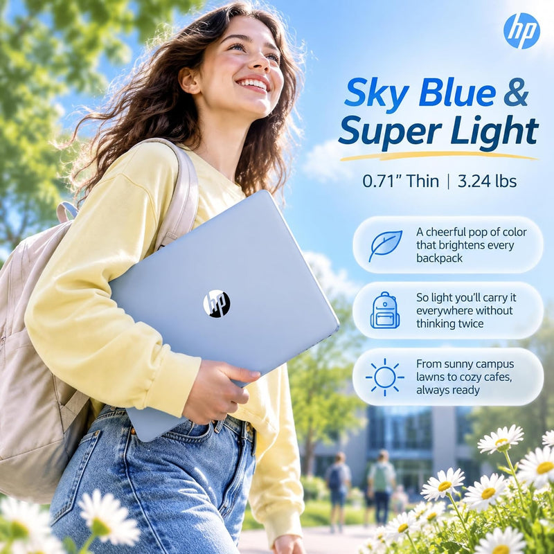 📚✨ La laptop ideal para estudiar, crear y avanzar: HP Laptop