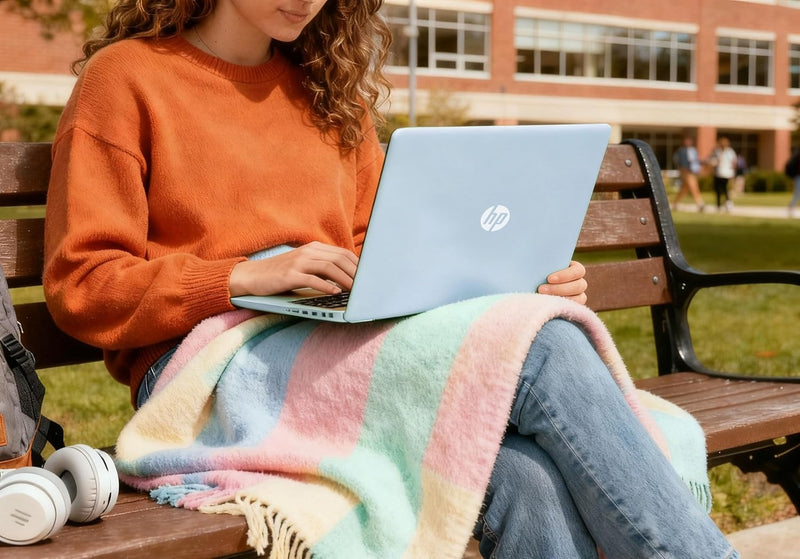 HP 14 inch Laptop Computer, 2026-2027 Edition, Intel N150 Processor, 4GB DDR5 RAM, 128GB SSD, 1TB Cloud Storage, Windows 11 with Microsoft 365