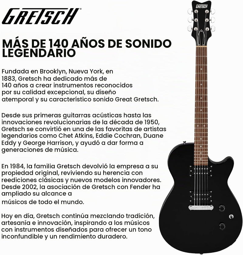 Gretsch Ignite Jet Club - Electric Guitar, Laurel Fretboard, Jet Black